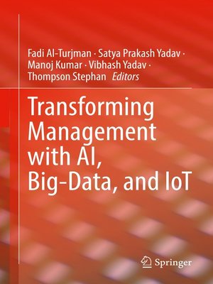 cover image of Transforming Management with AI, Big-Data, and IoT